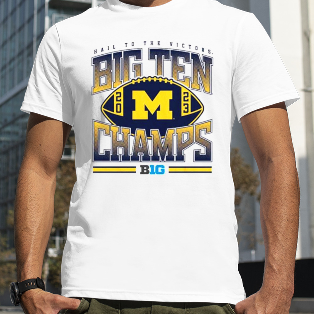 Michigan Football 2023 Big Ten Champions shirt