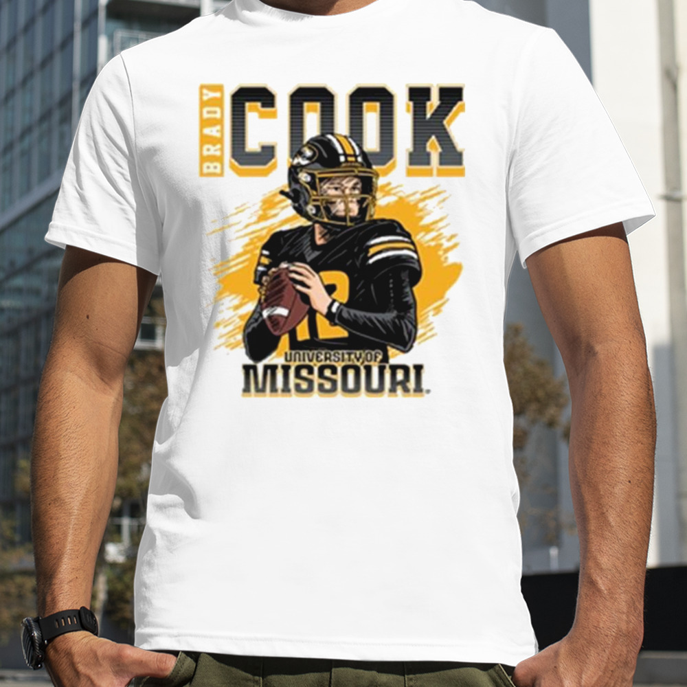 Mizzou Tigers Brady Cook Football NCAA Shirt