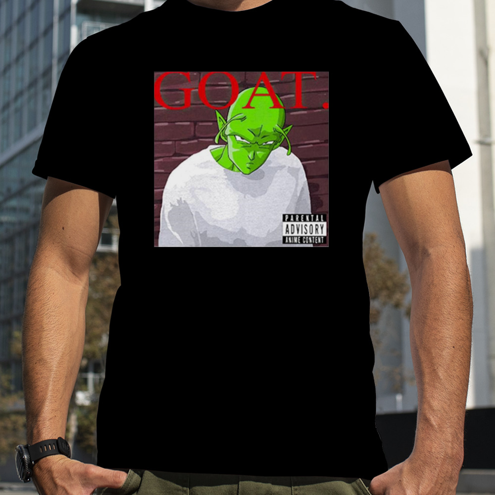 Piccolo Goat Kendrick Lamar Damn album cover parody shirt