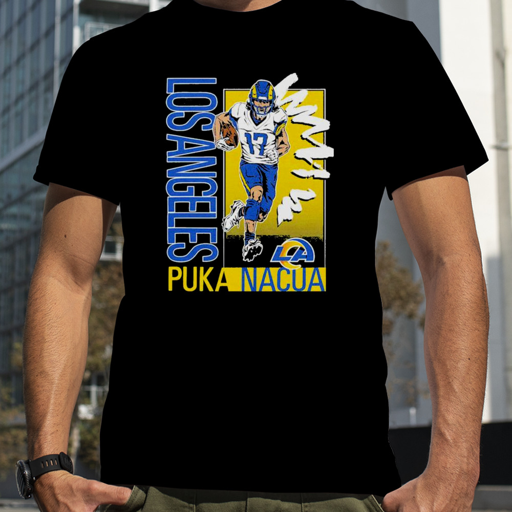 Puka Nacua Los Angeles Rams Caricature Player Shirt