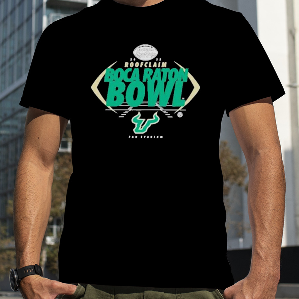 South Florida Bulls 2023 Roofclaim Boca Raton Bowl Shirt