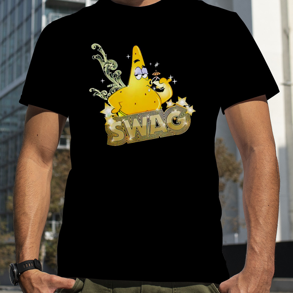 Squarepants Patrick gold swag shirt