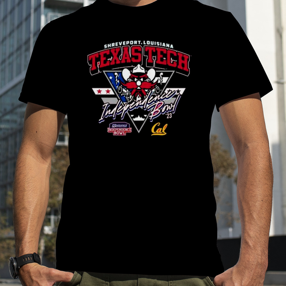 Texas Tech Red Raiders Vs California Golden Bears 2023 Shreveport Louisiana Independence Bowl Shirt