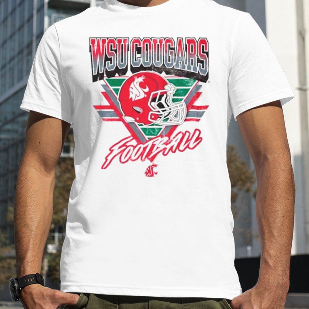 Washington State Cougars Helmet triangle vintage shirt