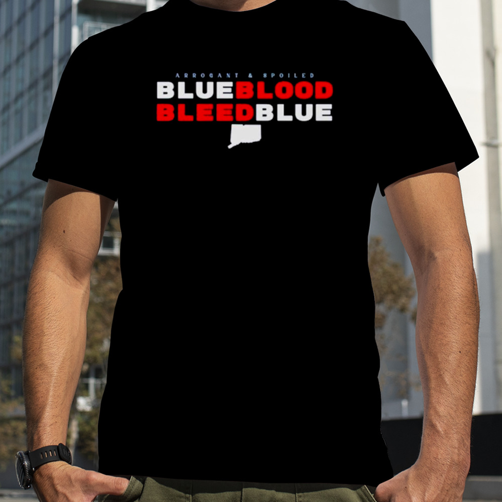 Blue blood bleed blue shirt