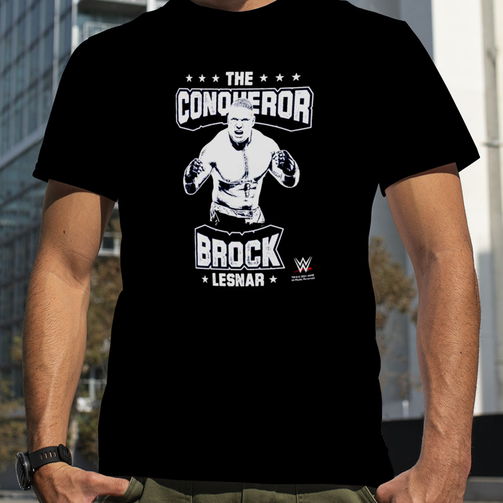 Brock Lesnar Ripple Junction The Conqueror Graphic Shirt