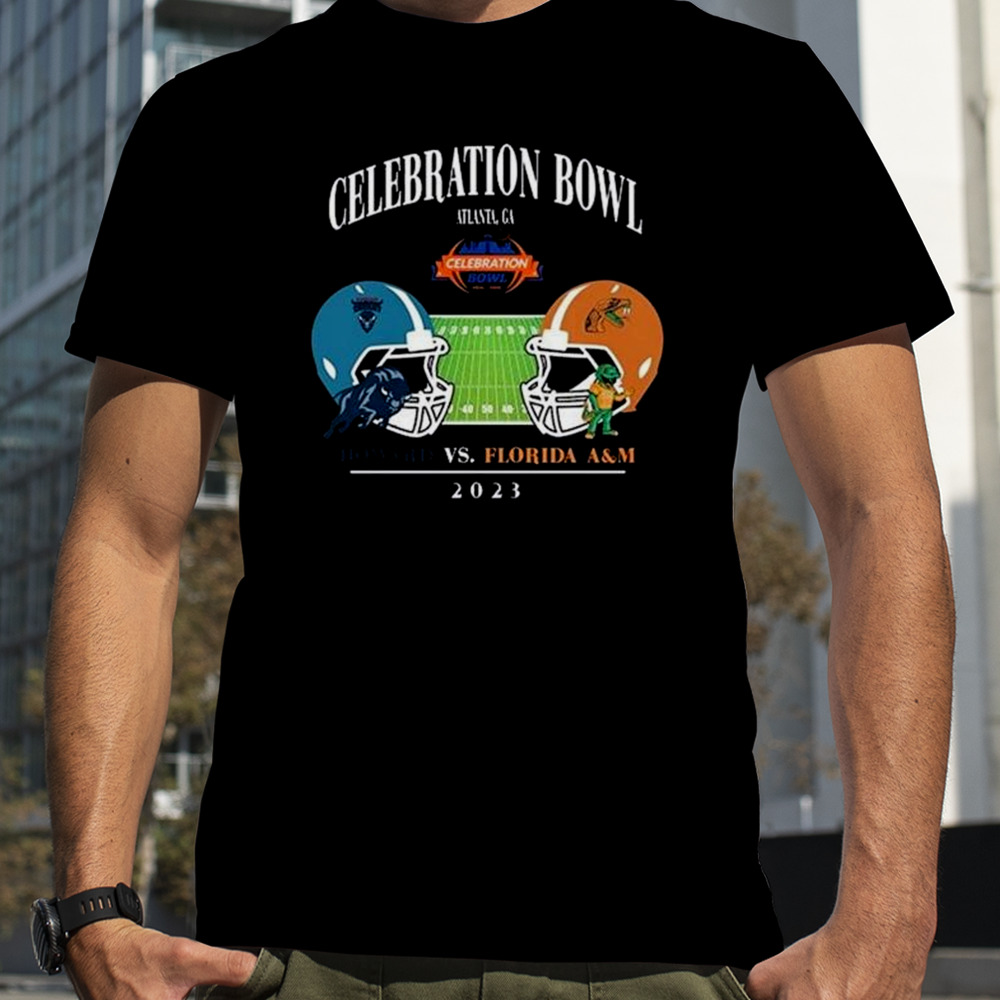 Cricket Celebration Bowl Helmet Head To Head Howard vs Florida AM Bowl Season Games 2023-2024 College Football Shirt