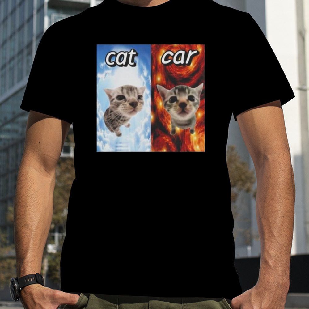 Cringey Tees Cat Vs Car Cringey T-shirt