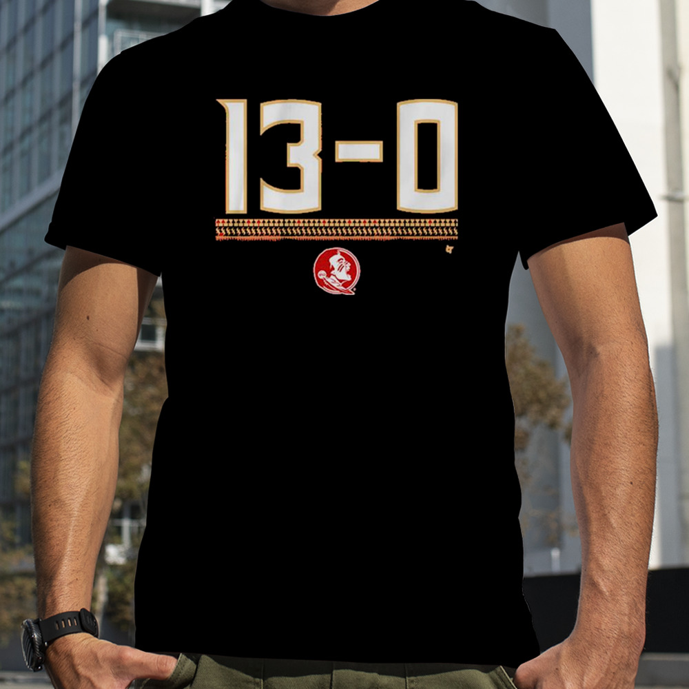 Fsu Football 13-0 Shirt