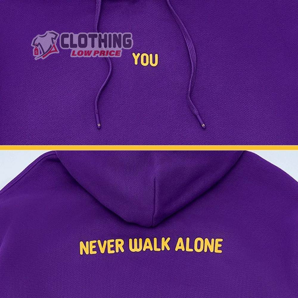  Jimin with You Hoodie, K-pop You Never Walk Alone