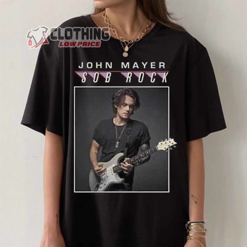 John Mayer Sob Rock Merch, John Mayer Unisex Shirt, John Mayer 2023 Concert T-Shirt