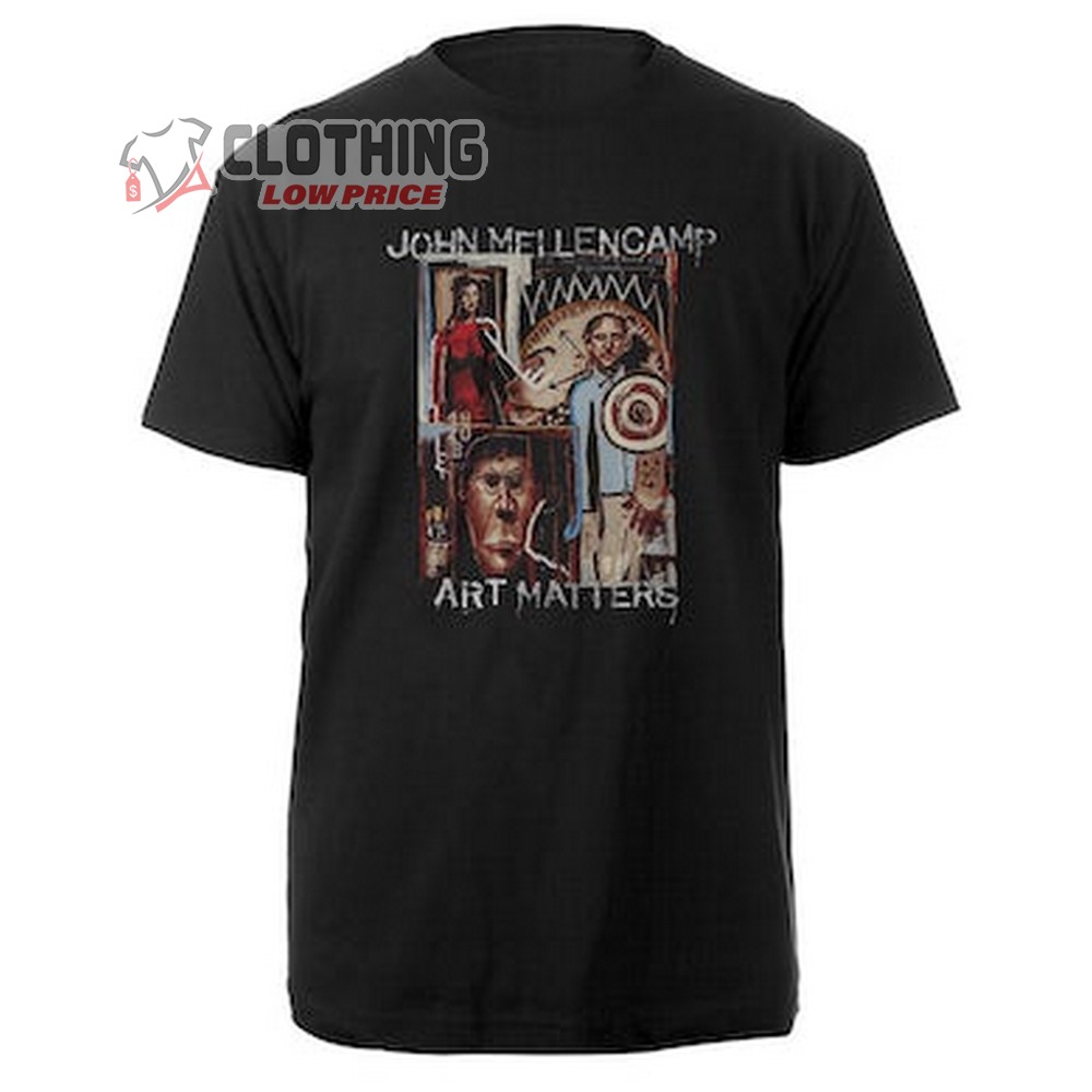 John Mellencamp Art Matters Shirt, John Mellencamp Fresno Shirt, John Mellencamp Setlist 2023 Shirt