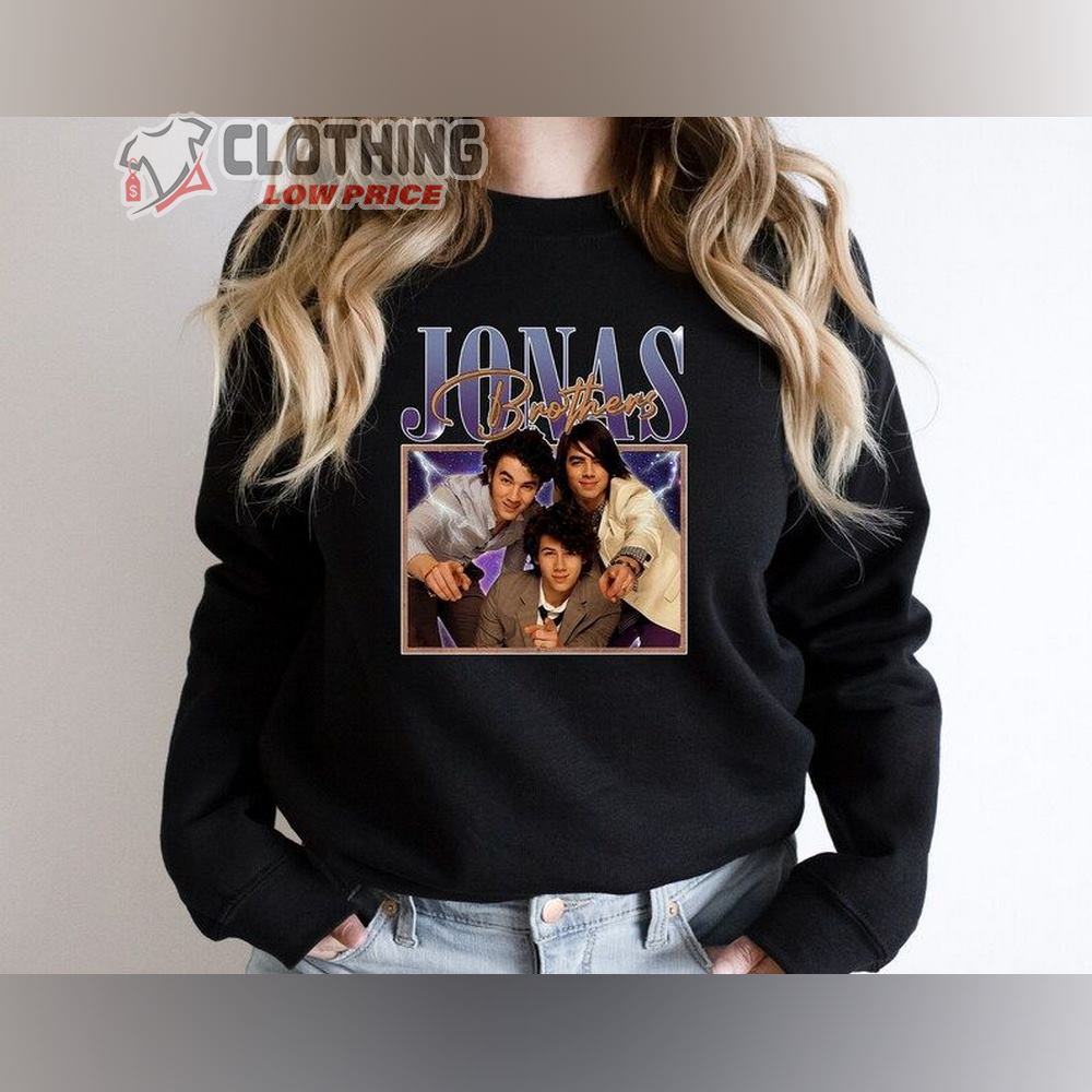 Jonas Brothers 2023 Tour Sweatshirt, Five Albums One Night Tour Shirt, Jonas Brothers Tee, Jonas Brothers Tour 2023, Jonas Brothers Merch, Jonas Brothers Gift