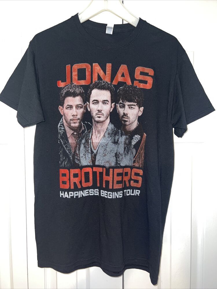 Jonas Brothers Concert 2023 Unisex T-Shirt Jonas Brothers Happiness Begins Tour Fanclub Merch