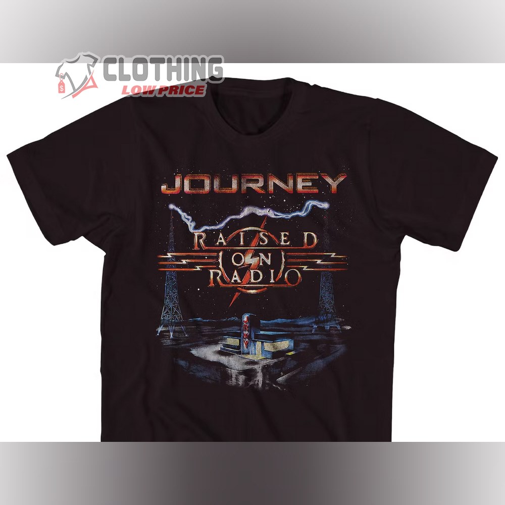 Journey Raised On Radio Merch Journey With Toto 2023 Shirt 2023 Dates With Journey Shirt Journey Tour 2023 T-Shirt