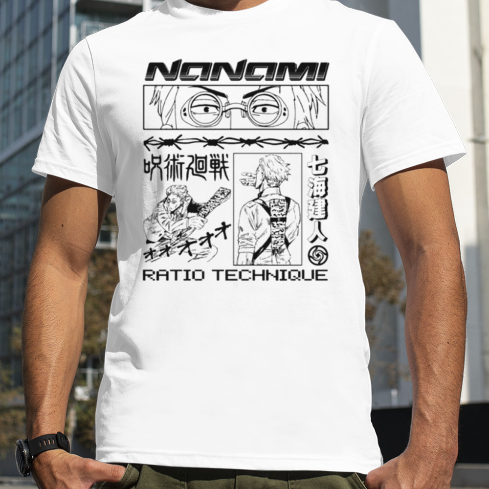 Jujutsu Kaisen Nanami Manga shirt