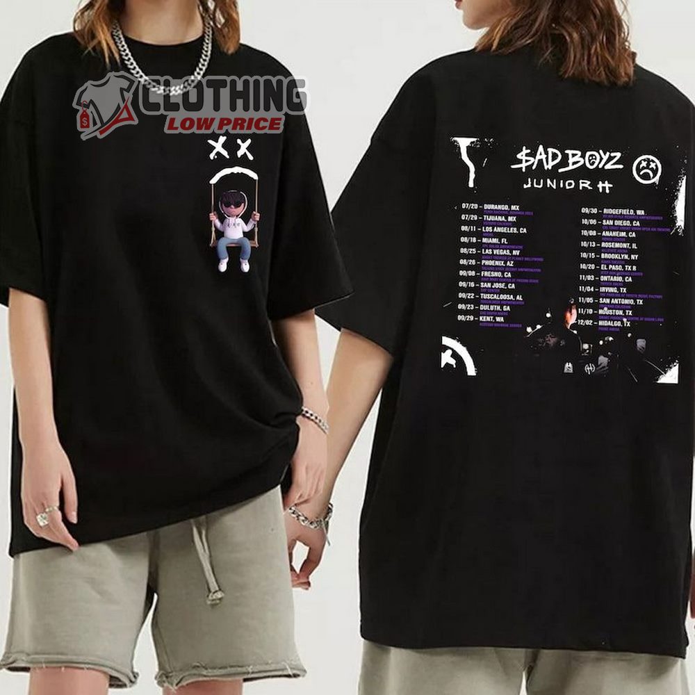 Junior H 2023 Concert US Sad Boyz Unisex Sweatshirt, Sad Boyz 2023 Tour Shirt, Junior H World Tour Shirt, Junior H Merch