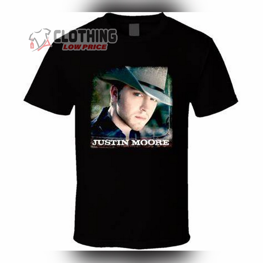 Justin Moore New Album Live 2023 In Tour Merch, Justin Moore Album Playlist Kinda Don't Care Unisex T-Shirt For Men