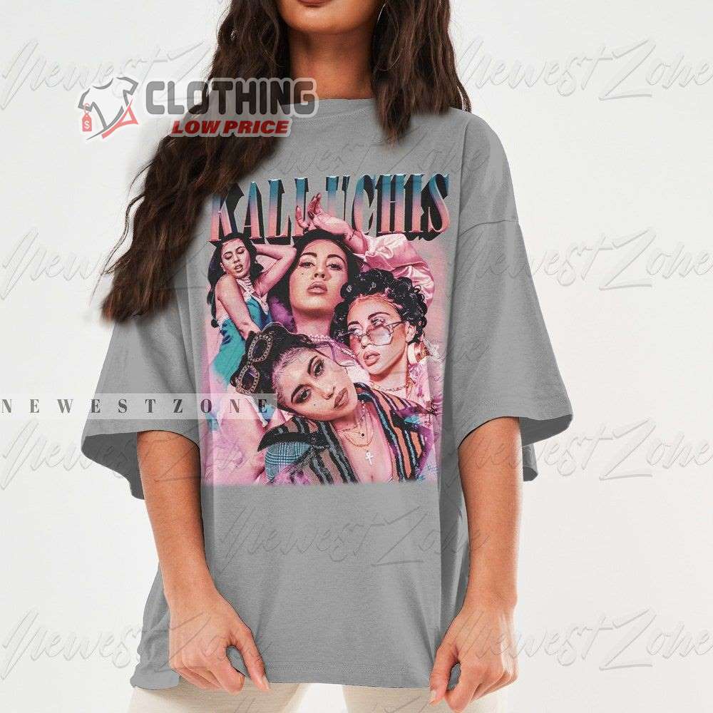 Kali Uchis American Singer Merch Kali Uchis Pop Hip Hop Shirt Inspired Morena United States Unisex T-Shirt