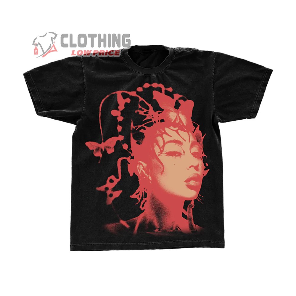 Kali World Tour 2023 Merch Kali Uchis Red Moon In Venus Tour Shirt Red Moon In Venus Album T-Shirt