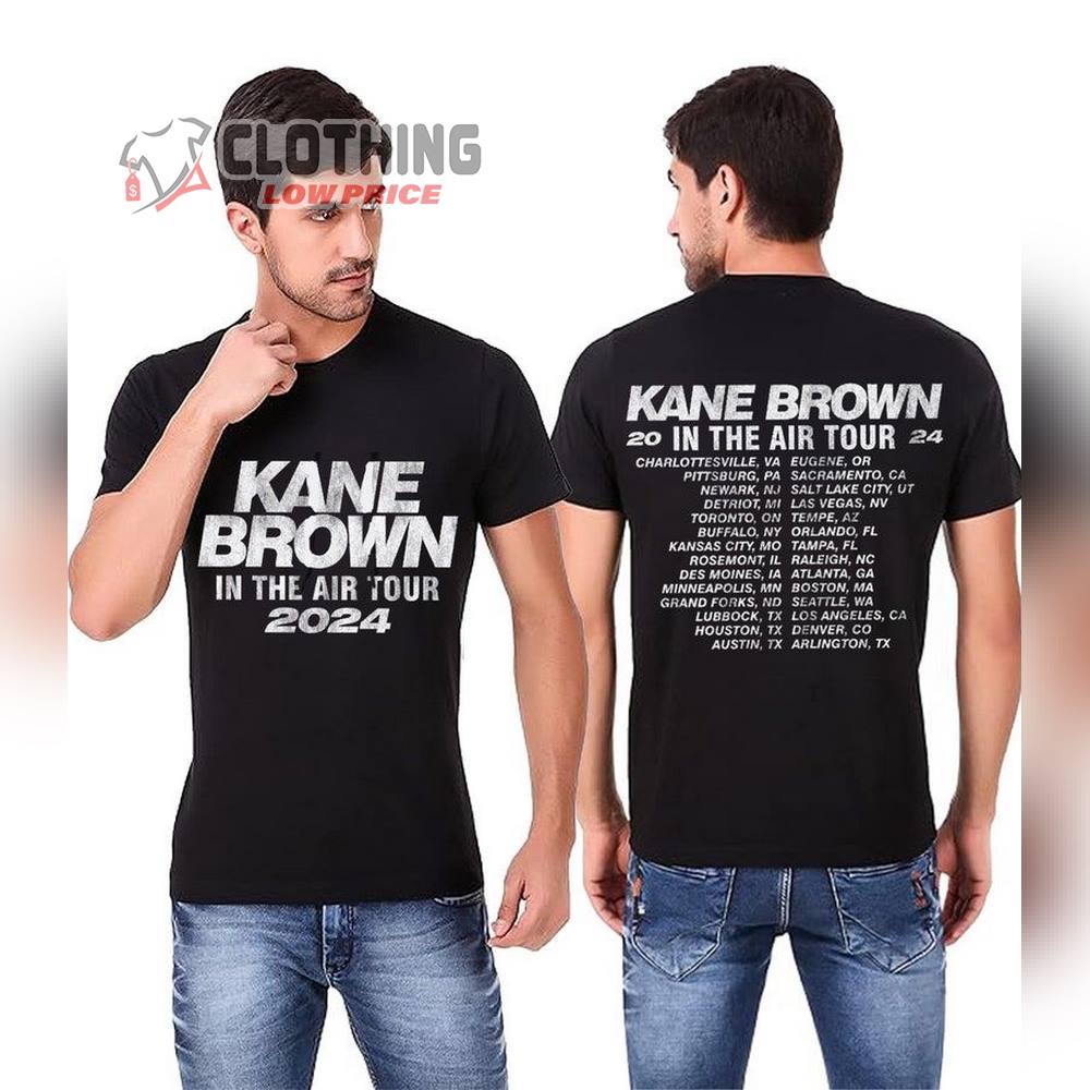 Kane Brown In The Air Tour Setlist 2024 Sweatshirt, Kane Brown 2024
