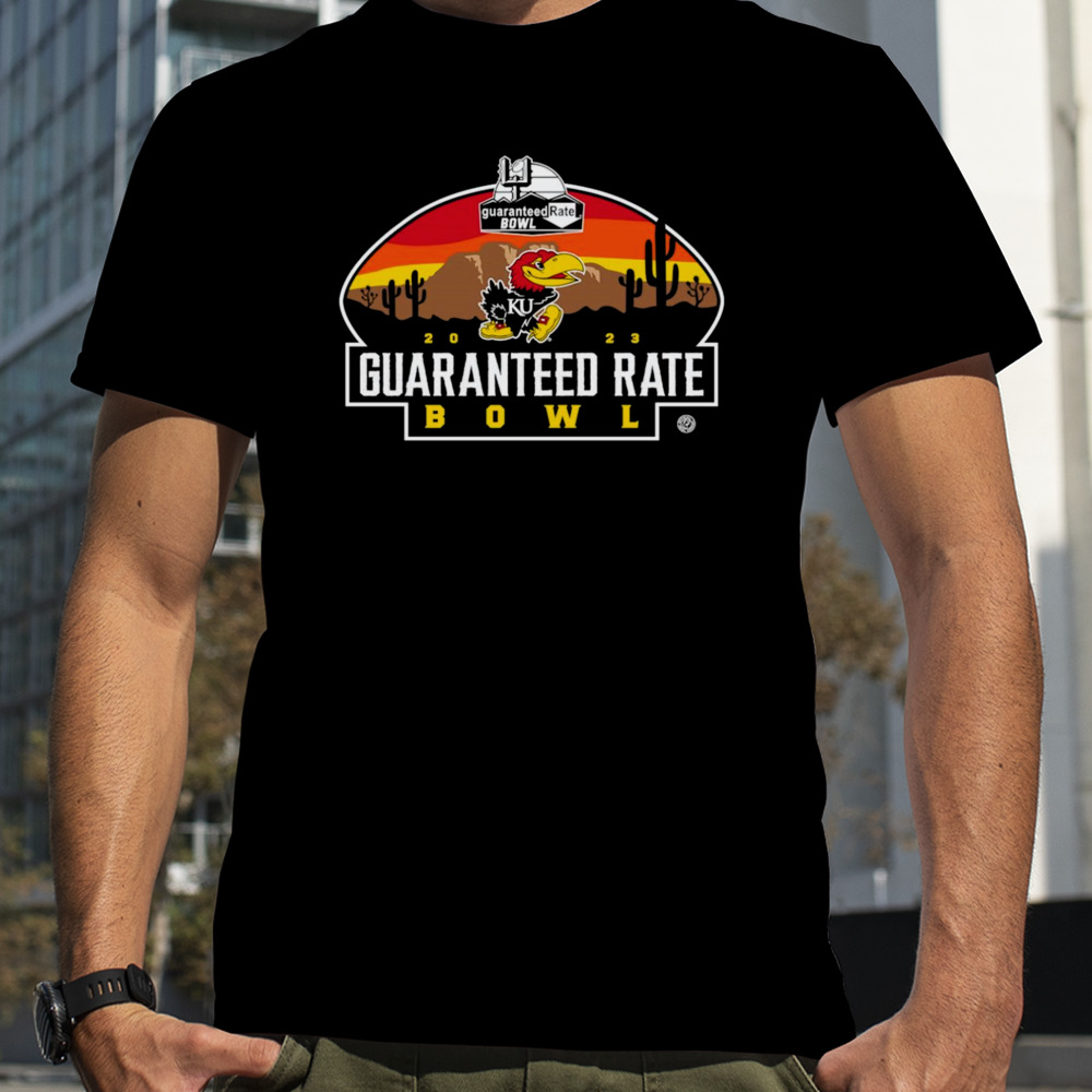 Kansas Jayhawks 2023 Guaranteed Rate Bowl Bound shirt