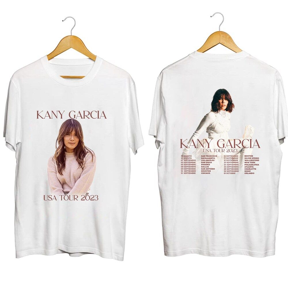 Kany Garcia USA Tour 2023 Merch, Kany Garcia Concert 2023 Shirt, Kany Garcia Tour Dates 2023 T-Shirt