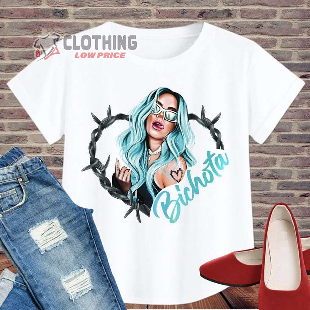 Karol G Bichota Reggaet�n Lyrics Shirt, Karol G Mamiii T-Shirt, Karol G Top Songs Merch