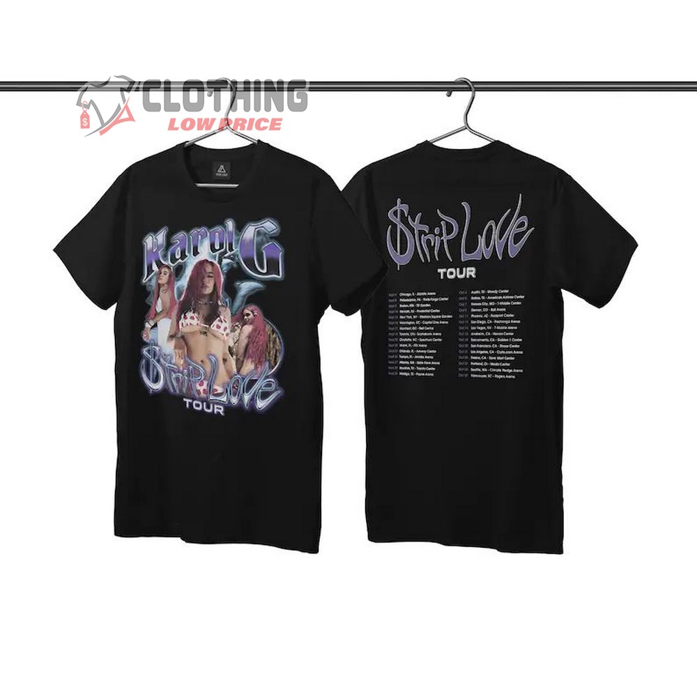 One Set NEW Karol G Official Strip shops Love Tour Merch