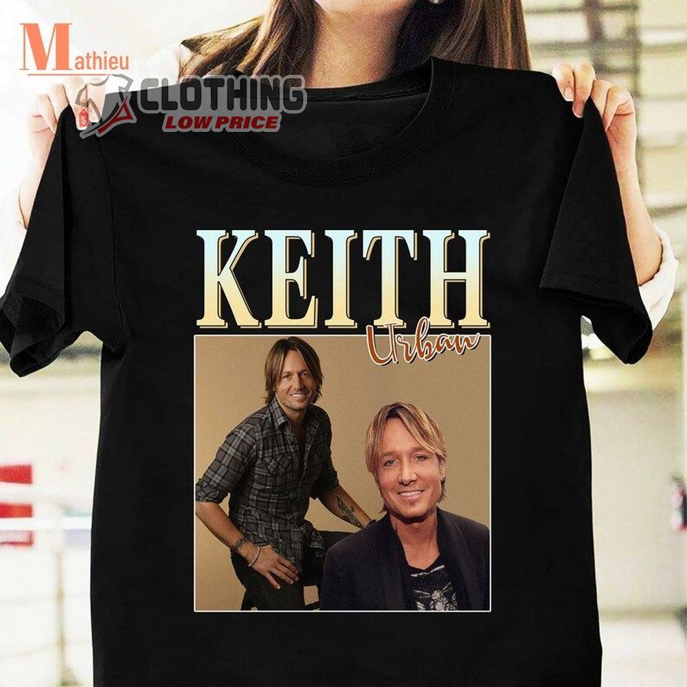 Keith Urban New Tour Ticket T-Shirt, Musician Keith Urban Shirt, Keith Country Singer Shirt, Keith Urban Merch