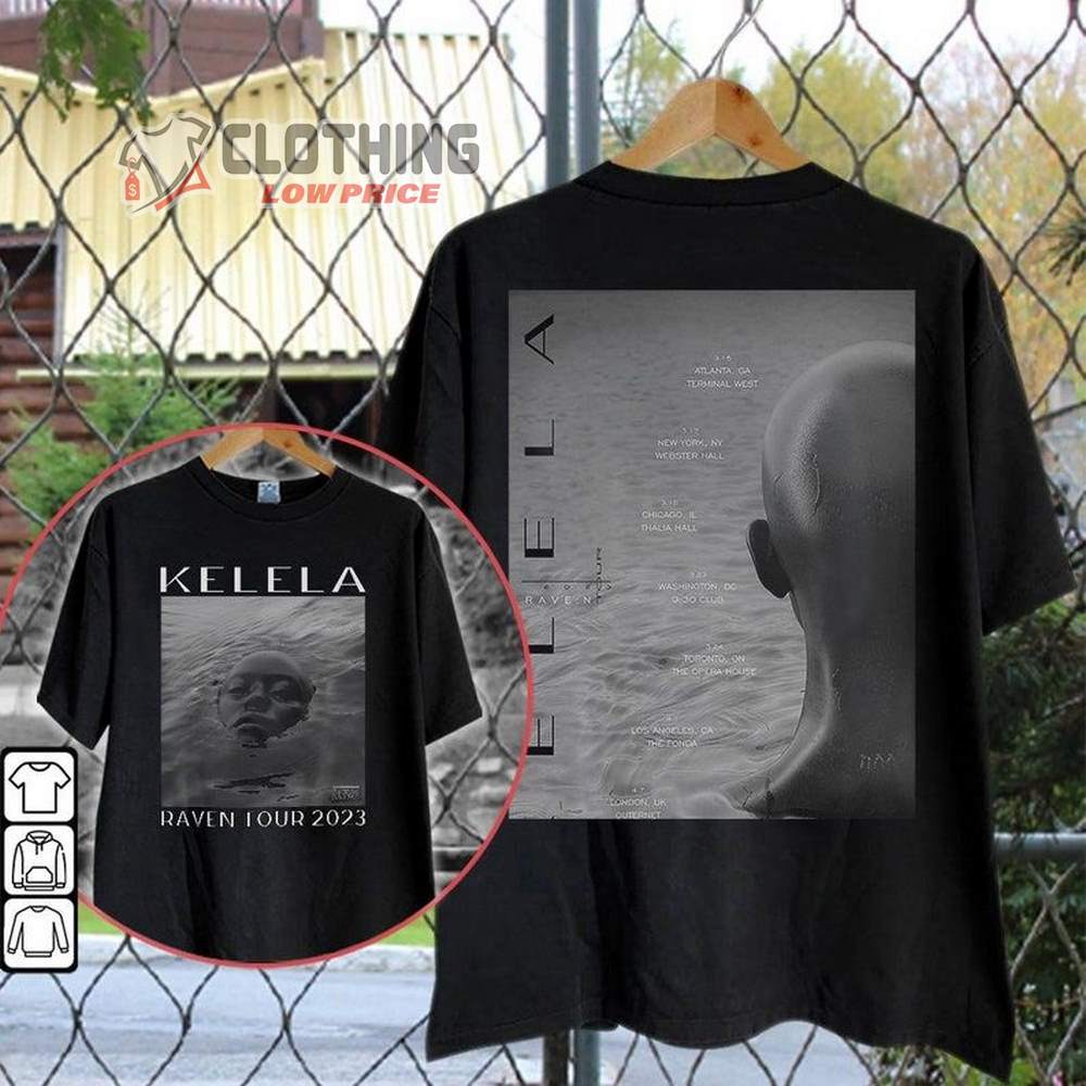 Kelela Raven 2023 Tour Merch, Kelela Music Singer Hoodie, Kelela Music Tour 2023 Sweatshirt