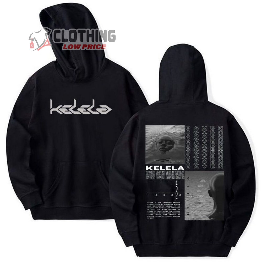 Kelela Raven Tour 2023 Merch, Kelela Hoodie, Raven Tracklist, Kelela Raven 2023 Tour Music Shirt