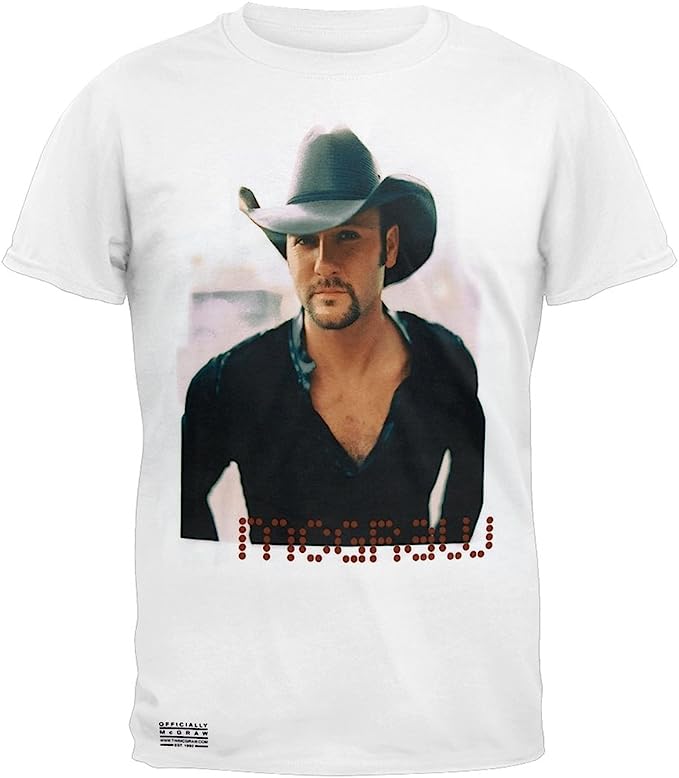 Kenny Chesney Tim Mcgraw Tour T- Shirt, Tim Mcgraw Tour Dates T- Shirt, Tim Mcgraw Tour Setlist Merch