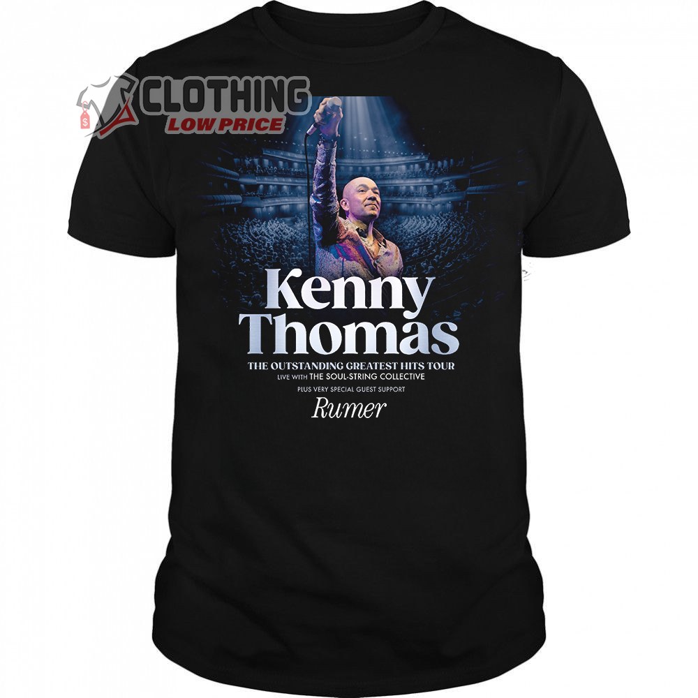 Kenny Thomas Tour 2024 Merch, Kenny Thomas The Outstanding Greatest Hits Tour Shirt, Kenny Thomas With Rumer T-Shirt