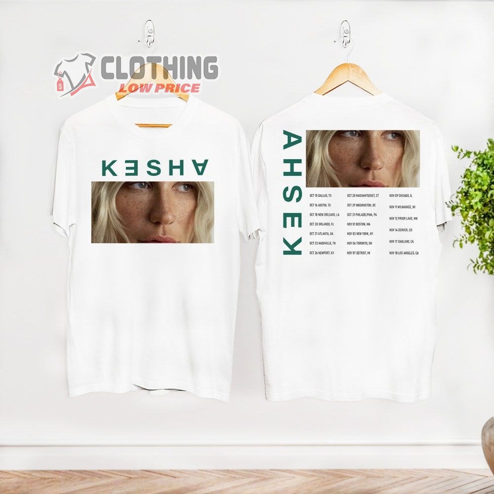 Kesha Fall 2023 Tour Dates Merch, The Gag Order Tour 2023 Shirt, Kesha Tour 2023 Setlist Tee, Jake Wesley Rogers The Gag Order Tour 2023 T-Shirt