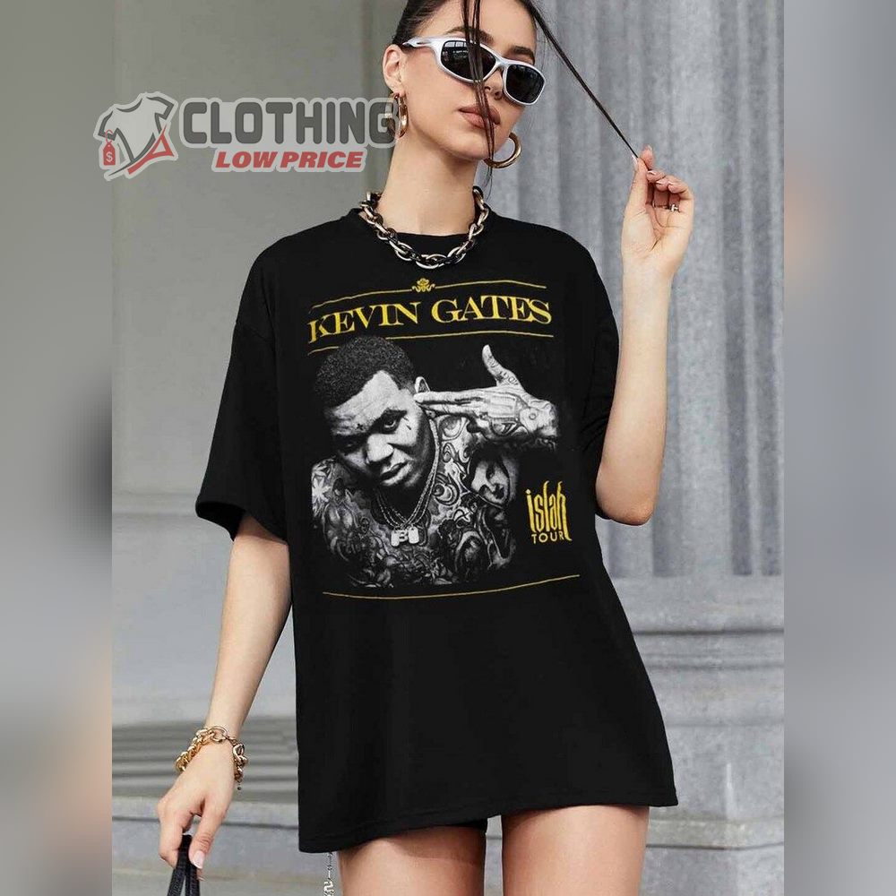 Kevin Gates Islah Tour Unisex Shirt, Kevin Gates Luca Brasi Tshirt, Kevin Gates Tour Tee, Kevin Gates Concert 2023 Merch