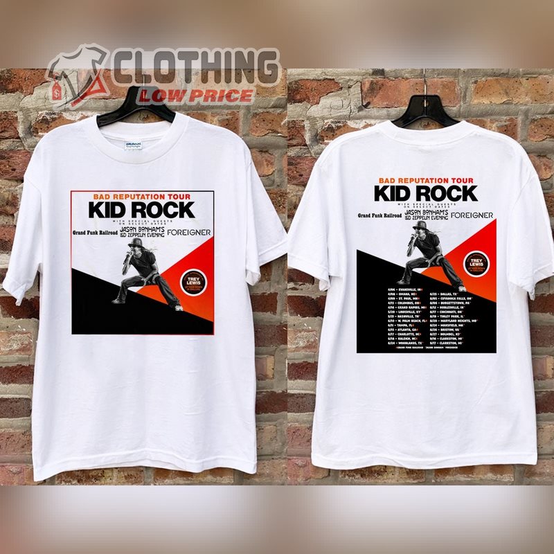 Kid Rock Band Members T- Shirt, New Kid Rock Bad Reputation Tour 2022 Rap Tour Rapper Unisex T- Shirt, Kid Rock All Summer Long Lyrics Merch