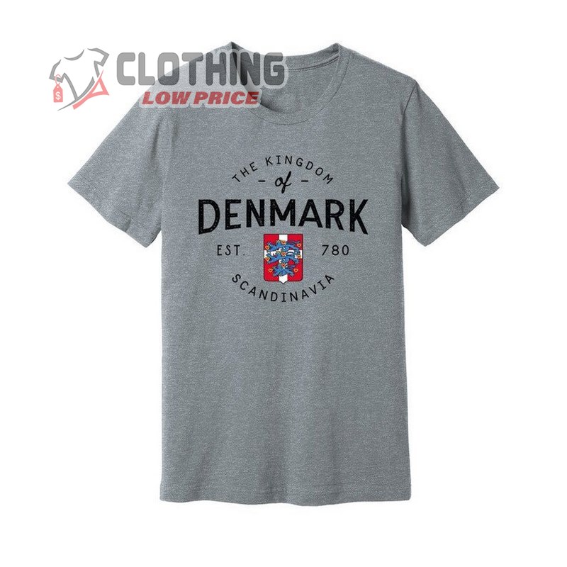 Kingdom Of Denmark T-Shirt - Danish Heritage Shirt, Danish Shirt