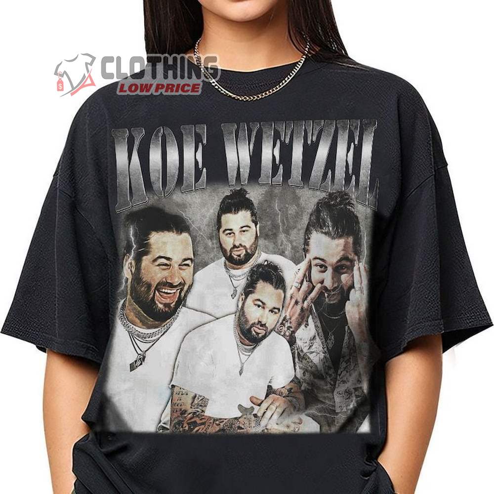 Koe Wetzel Merch, Koe Wetzel 2023 Tour Unisex Shirt