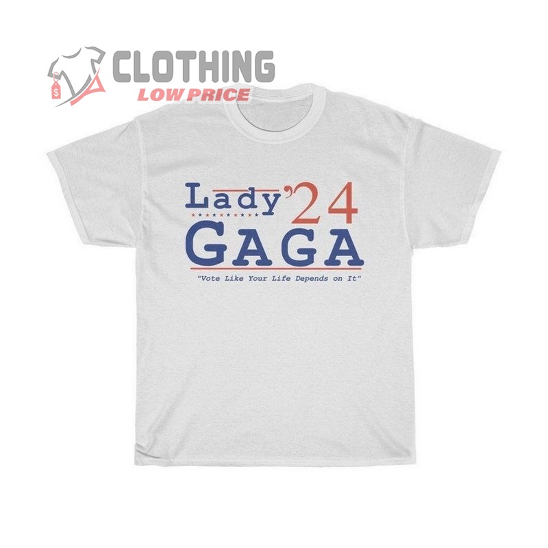 Lady Gaga 2024 Campaign T- Shirt, Lady Gaga Tour 2024 T- Shirt, Lady Gaga Concert 2023 T- Shirt