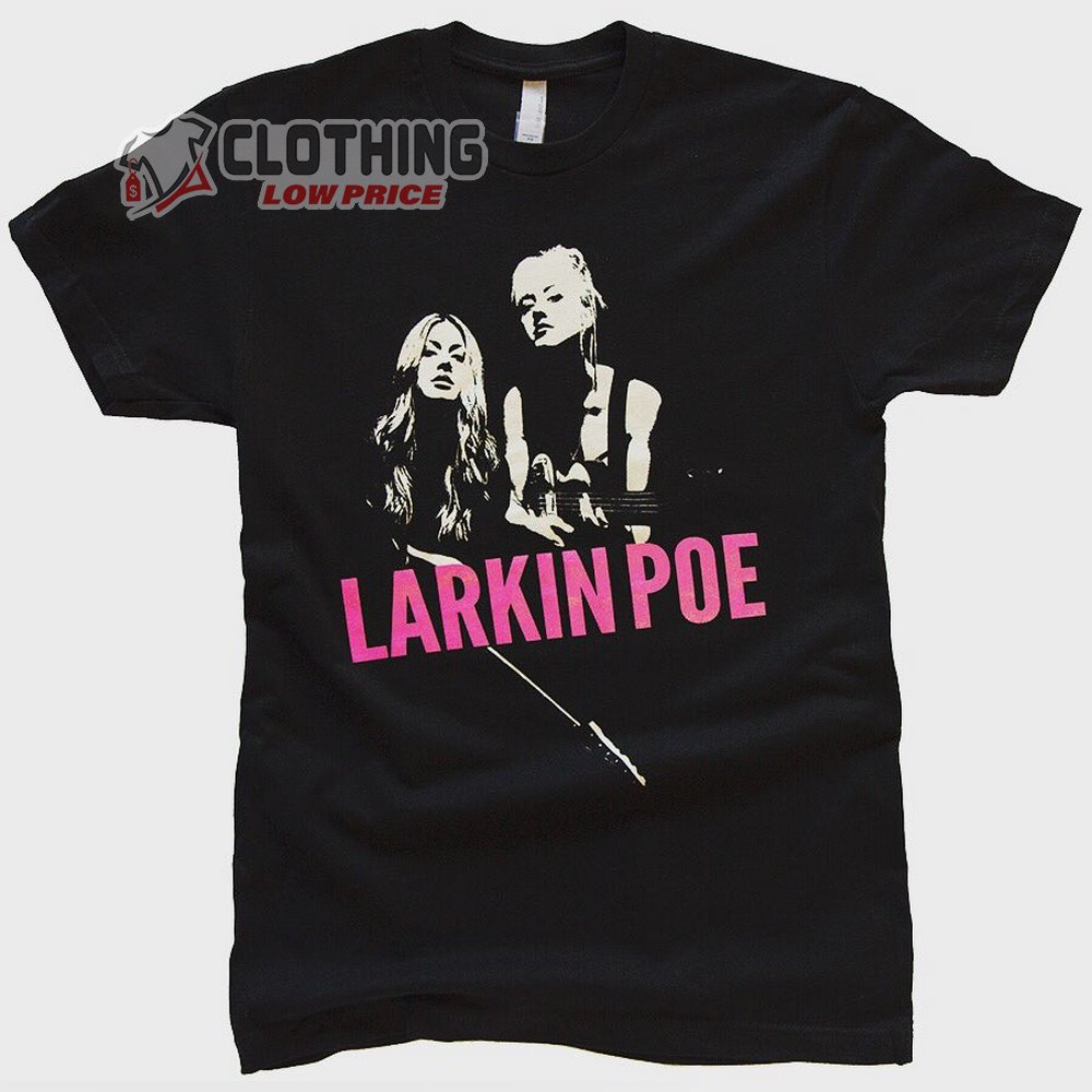 Larkin Poe Tour 2023 Merch Blood Harmony 2023 North America Tour Shirt Larkin Poe Blood Harmony 2023 Tickets T-Shirt