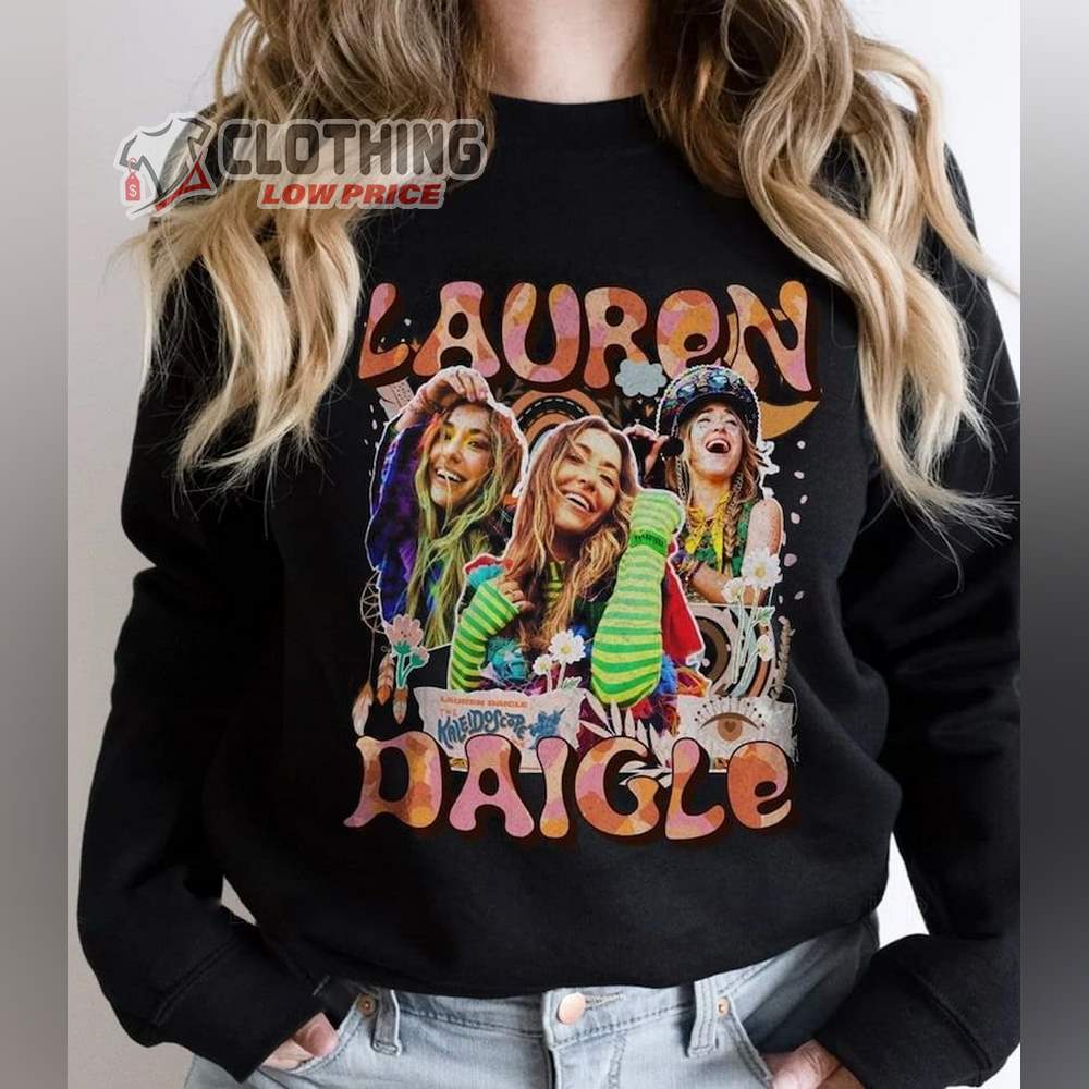 Lauren The Kaleidoscope Tour Merch, Lauren Daigle Thank God I Do 2024 Shirt, Lauren Daigle Sweatshirt, Lauren Daigle Fan Gift