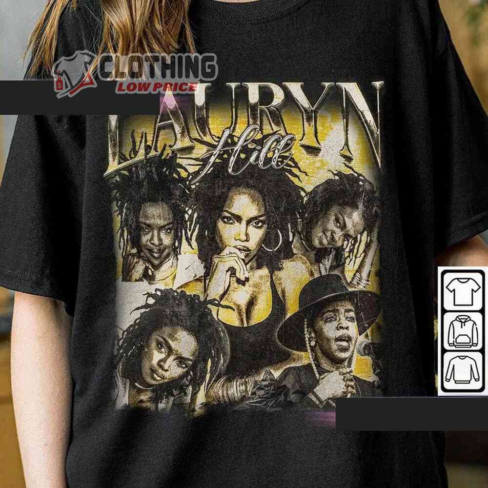 Lauryn Hill Rap Shirt, Lauryn Hill Vintage Shirt, The Miseducation Of Lauryn Hill World Tour, 25Th Anniversary Lauryn Tour Gift