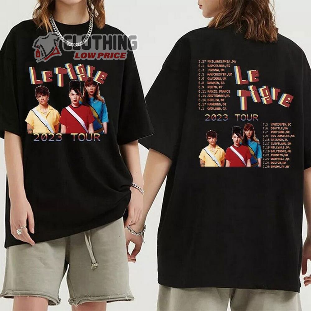 Le Tigre Rock Band 2023 Tour Merch, Le Tigre Tour Dates 2023 Shirt, Le Tigre Tour 2023 Berlin Tee, Le Tigre Rock Band T-Shirt