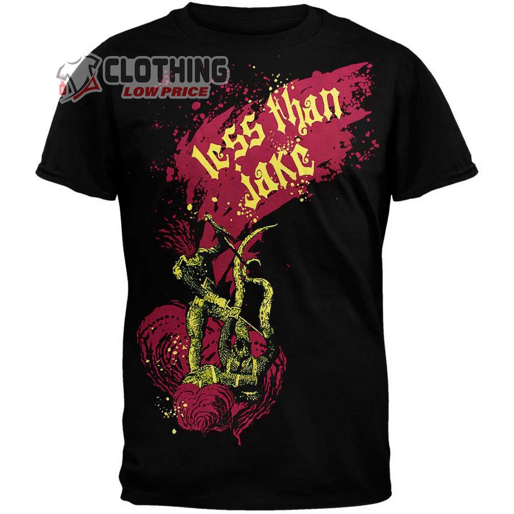 Less Than Jake All My Best Friends Are Metalheads Merch, Less Than Jake Warrior Shirt, Less Than Jake Hello Rockview Album Shirt