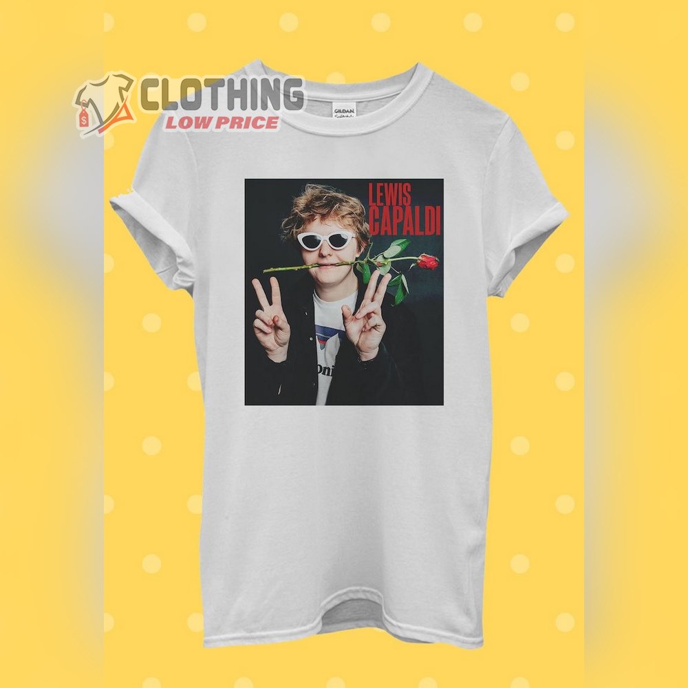 Lewis Capaldi Singer Concert Merch, Lewis Capaldi Music Shirt Men