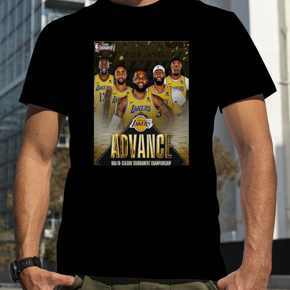 Los Angeles Lakers Advanced Nba In-season Tournament Championship T-shirt