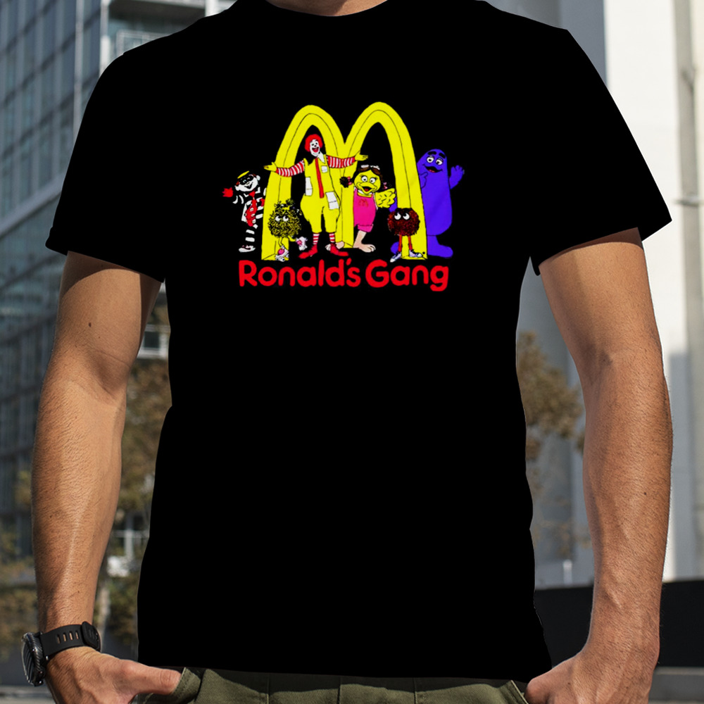 Mc Ronalds Gang Grimace Hamburglar Fry Guys Birdy shirt