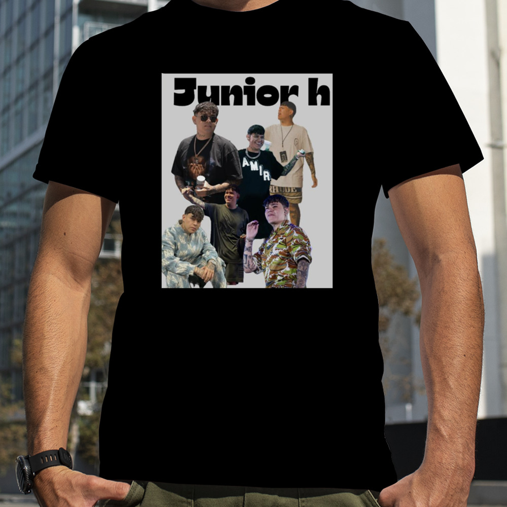 New Album Cover Junior H Music Artist shirt