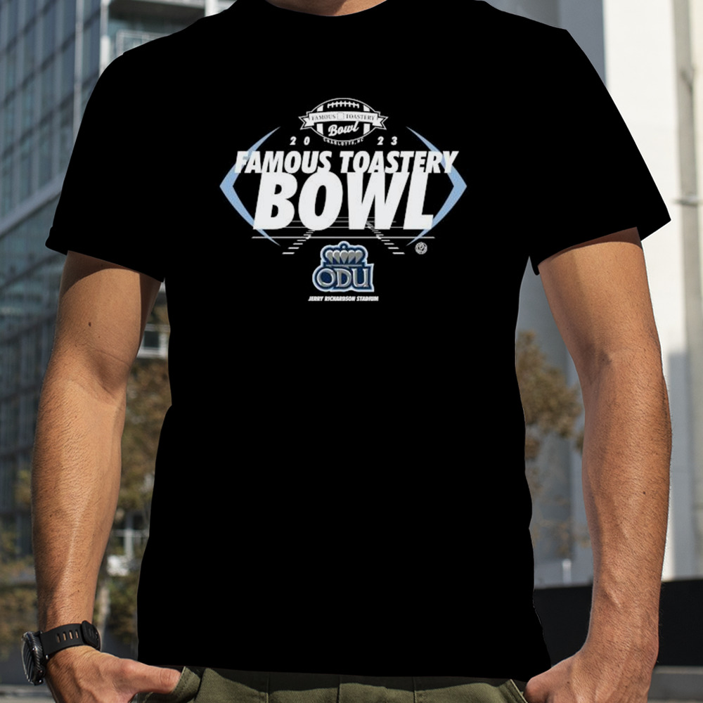 Old Dominion Monarchs 2023 Famous Toastery Bowl Jerry Richardson Stadium Shirt